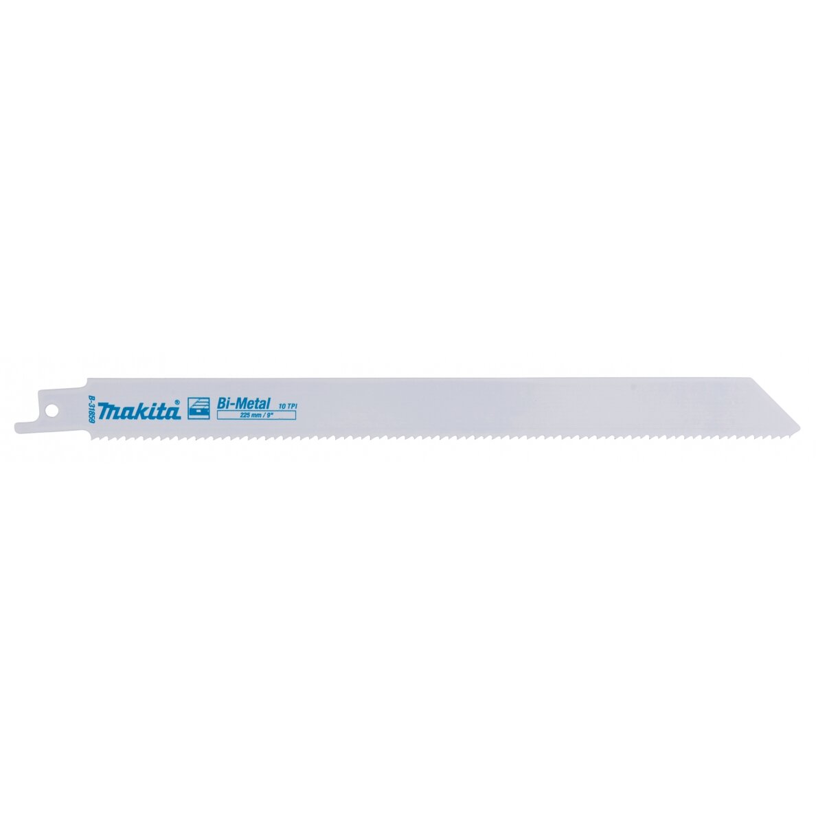 Tiesinio pjūklo pjūkleliai 225x0,9MM BIM (5Vnt.) Metalui,  Medžiui, Medžiui su vinimis, S1122HF  Makita B-31859