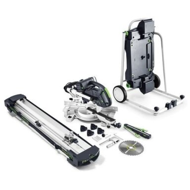 Traukiamas skersinio pjaustymo pjūklas KS 60 E-UG-Set/XL KAPEX Traukiamas skersinio pjaustymo pjūklas KS 60 E-UG-Set/XL KAPEX
