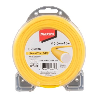 Trimerio valas Makita E-02836, 3,0mm/15m Trimerio valas Makita E-02836, 3,0mm/15m