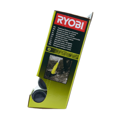 Trys ritės su 1,5 mm stygomis, skirtos RLT-3525 Ryobi RAC149 Trys ritės su 1,5 mm stygomis, skirtos RLT-3525 Ryobi RAC149