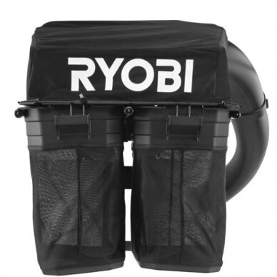 Traktoriaus žolės rinktuvas Ryobi RAC479, 220 l Traktoriaus žolės rinktuvas Ryobi RAC479, 220 l