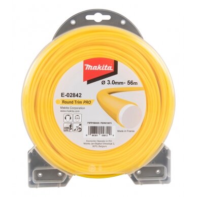 Trimerio valas Makita E-02842, 3,0mm/56m Trimerio valas Makita E-02842, 3,0mm/56m