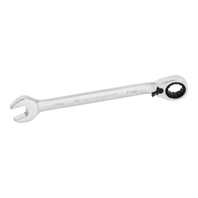 Truper kombinuotas terkšlinis reversinis raktas 17mm Truper kombinuotas terkšlinis reversinis raktas 17mm