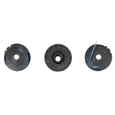 Trys ritės su 1,6 mm styga Ryobi RAC125 Trys ritės su 1,6 mm styga Ryobi RAC125