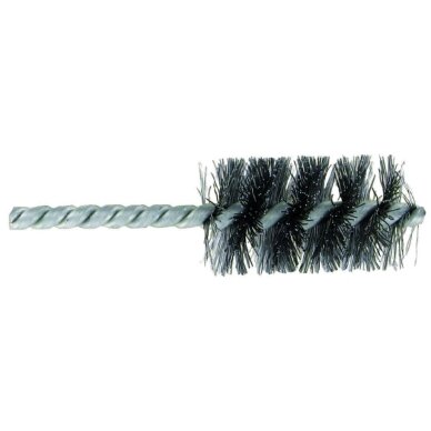 Tube & internal brush for drill, 38x200mm, 0.35mm crimped steel wire Tube & internal brush for drill, 38x200mm, 0.35mm crimped steel wire