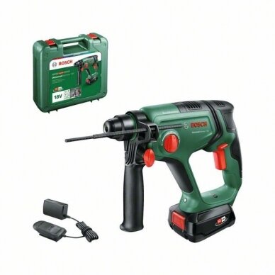 Bosch UniversalHammer18V(1x2,5) Akum.perforatorius Bosch UniversalHammer18V(1x2,5) Akum.perforatorius