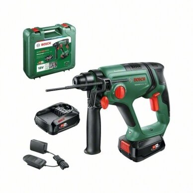 Bosch UniversalHammer18V(2x2,5) Akum.perforatorius Bosch UniversalHammer18V(2x2,5) Akum.perforatorius