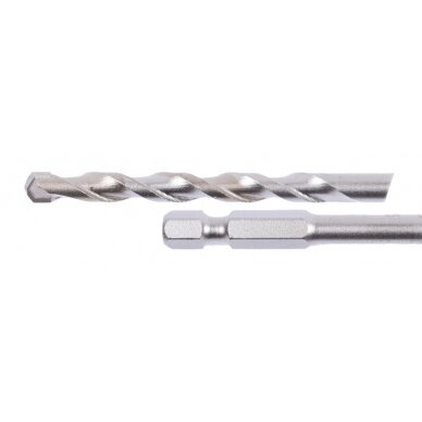 Universalus grąžtas betonui, medžiui, metalui Makita P-77578 1/4", 5mm Universalus grąžtas betonui, medžiui, metalui Makita P-77578 1/4", 5mm