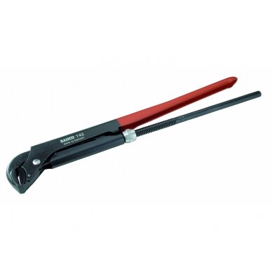 Universalus raktas vamzdžiams. Bendras ilgis 4256mm. Max 65mm. 1 1/2" vamzdžiui. Oksiduotas, anktikorozinis padengimas,grūdintos siaurintos žiotys, neslystantys dantys. Aukščiausia klasė Universalus raktas vamzdžiams. Bendras ilgis 4256mm. Max 65mm. 1 1/2" vamzdžiui. Oksiduotas, anktikorozinis padengimas,grūdintos siaurintos žiotys, neslystantys dantys. Aukščiausia klasė