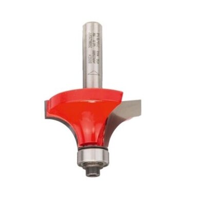 Užapvalinimo freza Bosch, 8 mm, D 38,1 mm, R1 12,7, 2608629377 Užapvalinimo freza Bosch, 8 mm, D 38,1 mm, R1 12,7, 2608629377