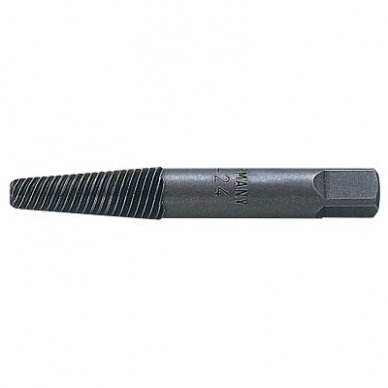 Užlūžusių varžtų išsukėjas Bahco, sugadintiems varžtams ir smeigėms 2.1-4.9/57mm M 6-8 Užlūžusių varžtų išsukėjas Bahco, sugadintiems varžtams ir smeigėms 2.1-4.9/57mm M 6-8
