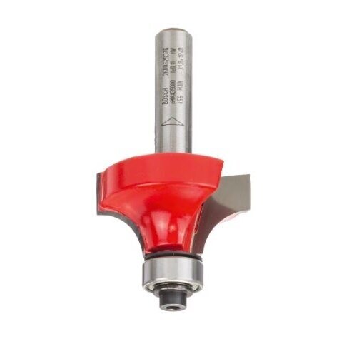 Užapvalinimo freza Bosch, 8 mm, D 31,75 mm, R1 9,5, 2608629376 Užapvalinimo freza Bosch, 8 mm, D 31,75 mm, R1 9,5, 2608629376
