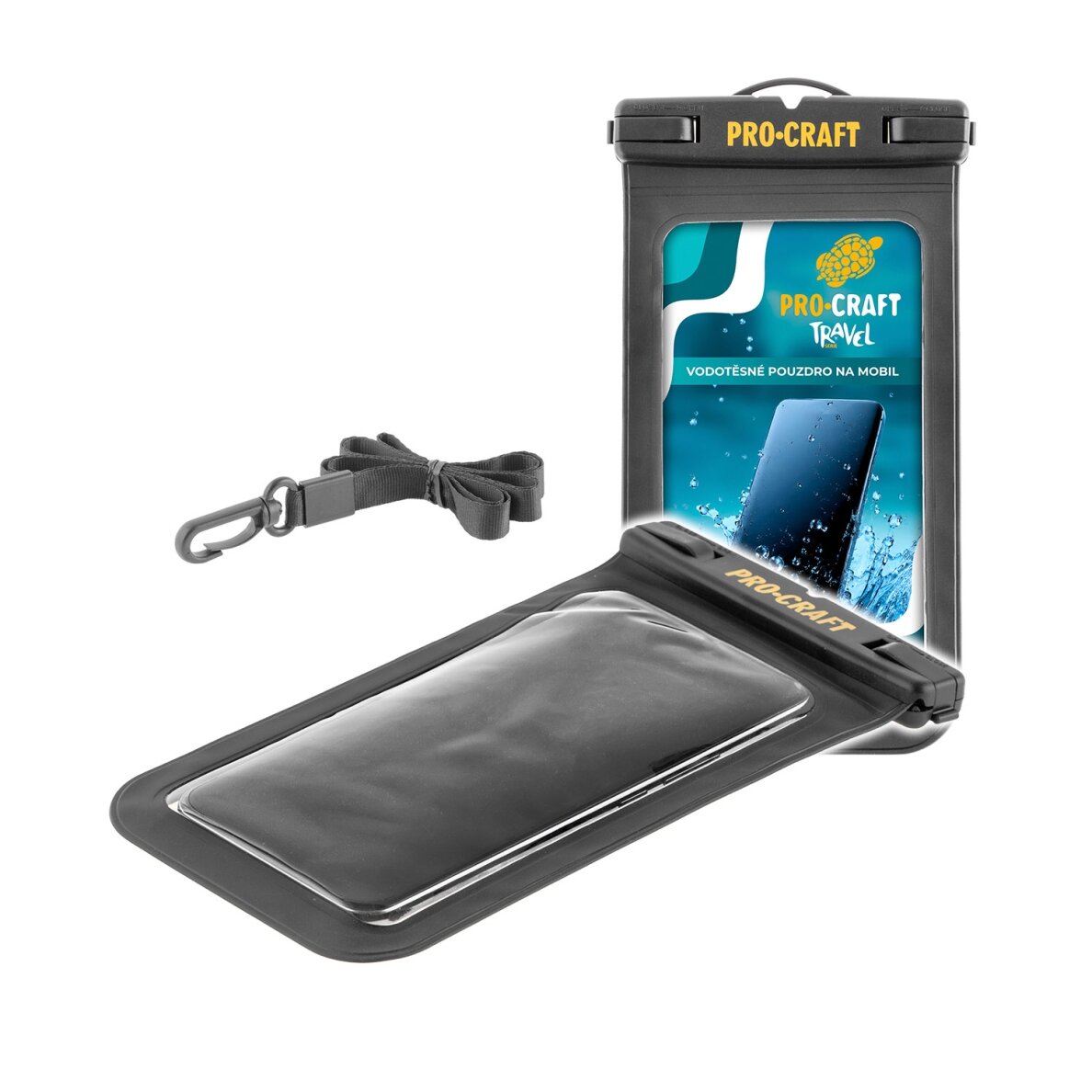 Vandeniui atsparus dėklas telefonui „ProCraft TC10"