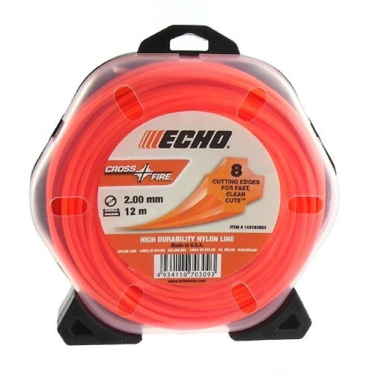 Valas nailoninis ECHO CROSS FIRE, 2,0 mm x 12 m Valas nailoninis ECHO CROSS FIRE, 2,0 mm x 12 m
