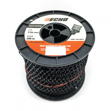 Valas nailoninis ECHO Black Diamond, 3,00 mm X 208 m Valas nailoninis ECHO Black Diamond, 3,00 mm X 208 m