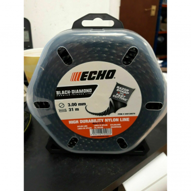 Valas nailoninis ECHO Black Diamond, 3,00 mm X 31 m Valas nailoninis ECHO Black Diamond, 3,00 mm X 31 m