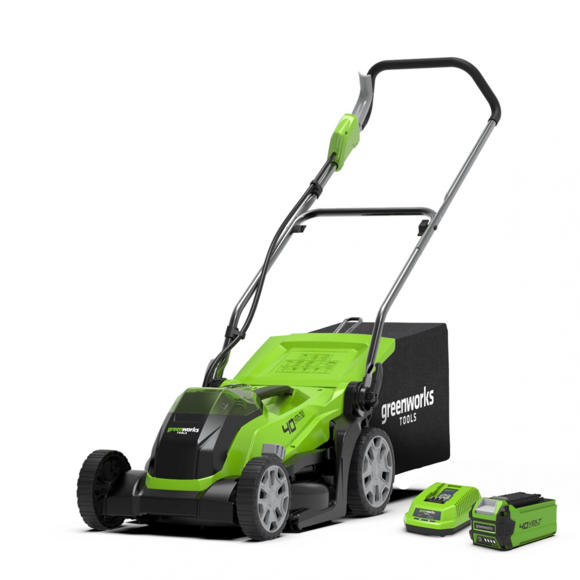Greenworks G40LM35K2 VEJAPJOVĖ 35cm (40V su 2Ah akumuliatoriumi ir krovikliu) Greenworks G40LM35K2 VEJAPJOVĖ 35cm (40V su 2Ah akumuliatoriumi ir krovikliu)