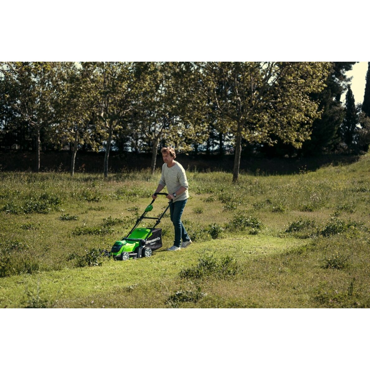 Greenworks G40LM41K4 VEJAPJOVĖ 41cm (40V su 4Ah akumuliatoriumi ir krovikliu) 2 Greenworks G40LM41K4 VEJAPJOVĖ 41cm (40V su 4Ah akumuliatoriumi ir krovikliu) 2