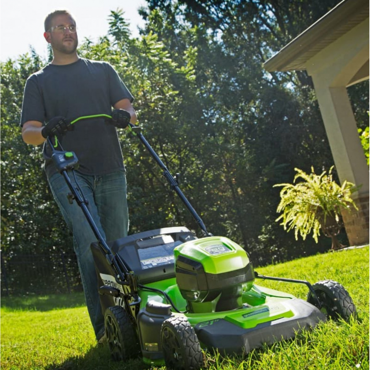 Greenworks GD60LM46HPK4 VEJAPJOVĖ HP 46CM pločio (60V su 4Ah akumuliatoriumi ir krovikliu) 2 Greenworks GD60LM46HPK4 VEJAPJOVĖ HP 46CM pločio (60V su 4Ah akumuliatoriumi ir krovikliu) 2