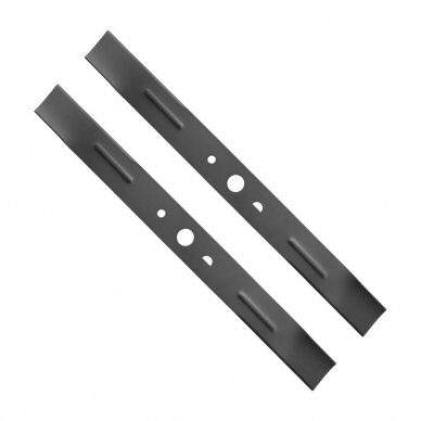 Vejos traktoriaus peiliai Ryobi RAC441 (tinka ZTR480ex), 2 vnt Vejos traktoriaus peiliai Ryobi RAC441 (tinka ZTR480ex), 2 vnt