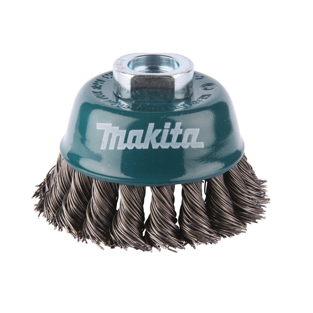 Vielinis šepetys Makita D-24131, 75MMxM14, 0,5mm Vielinis šepetys Makita D-24131, 75MMxM14, 0,5mm