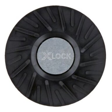 Vidutinio kiet. diskinis pagrindas Bosch X-LOCK, 125mm, 2608601715 Vidutinio kiet. diskinis pagrindas Bosch X-LOCK, 125mm, 2608601715