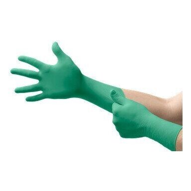 Vienkartinės nitrilinės pirštinės Ansell TouchNTuff® 92-605, 100 vnt, 8 dydis Vienkartinės nitrilinės pirštinės Ansell TouchNTuff® 92-605, 100 vnt, 8 dydis