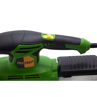 Vibracinis šlifuoklis „ProCraft PV220" 6