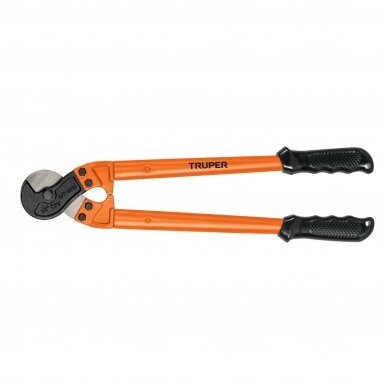 Vielinių lynų ir kabelių pjaustyklė, max 12mm Truper® Vielinių lynų ir kabelių pjaustyklė, max 12mm Truper®