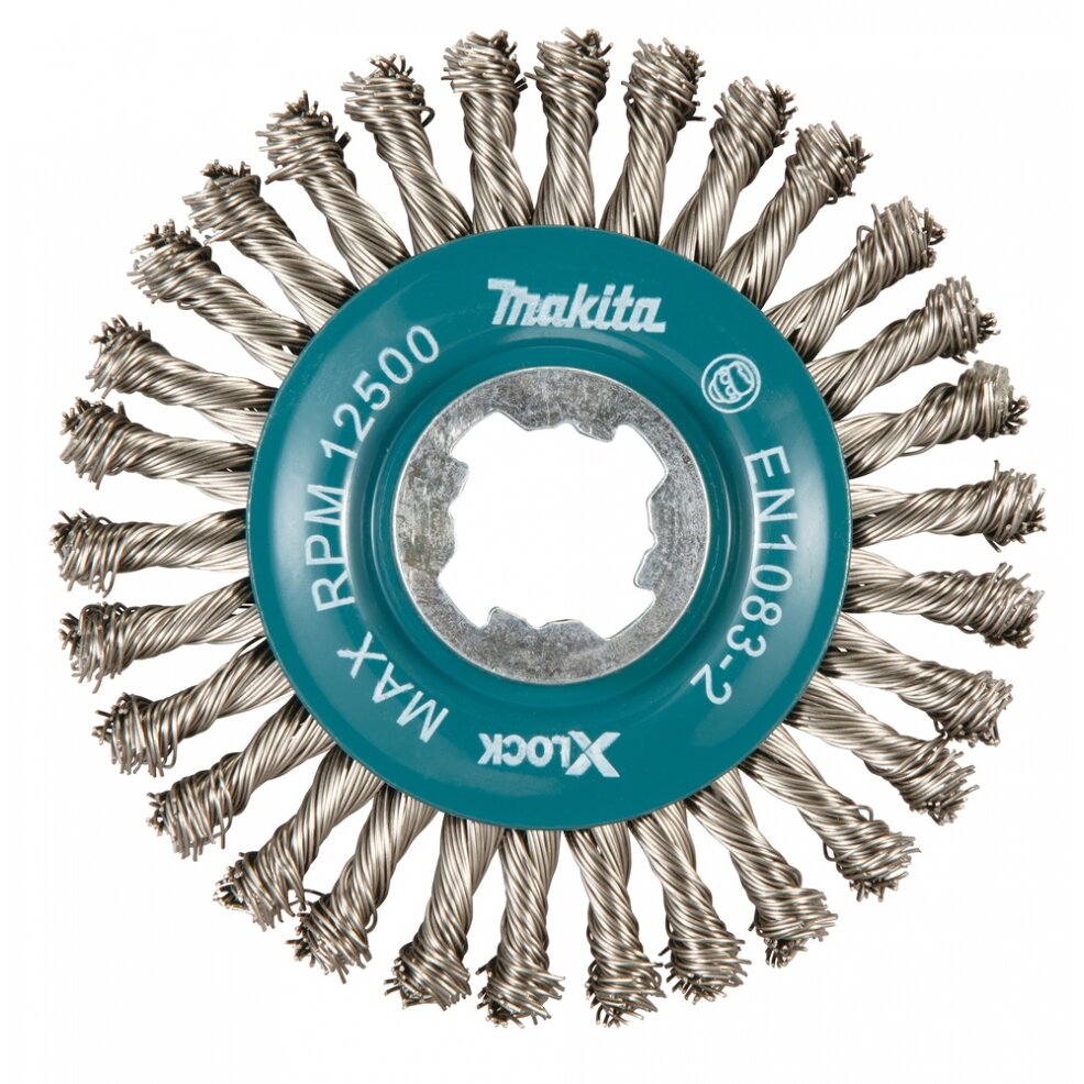Vielinis šlifavimo diskas Makita D-73368, sukta viela, 0.5mm, Ø 115 mm, X-LOCK Vielinis šlifavimo diskas Makita D-73368, sukta viela, 0.5mm, Ø 115 mm, X-LOCK