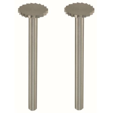 Volframo vanadžio frezų rinkinys, 2 vnt., diskas, 10 mm Volframo vanadžio frezų rinkinys, 2 vnt., diskas, 10 mm