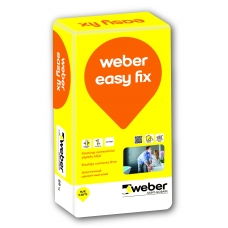 weber EASY FIX Aukštos kokybės elastingi plytelių klijai šildomosioms grindims  25 kg