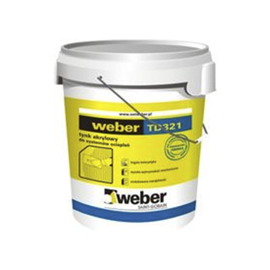 weber TD321 Akrilinis dekoratyvinis tinkas 30kg