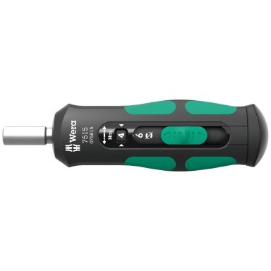Wera 7515 Kraftform Safe-Torque Speed 2-6 Nm torque screwdriver
