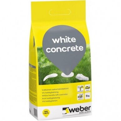Weber white concrete (baltas betonas) 5kg (1017056)