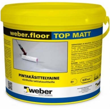 weber.floor Top Matt Apsauginis impregnantas 4 kg talpa weber.floor Top Matt Apsauginis impregnantas 4 kg talpa