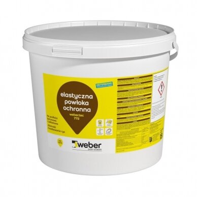 Weber.tec 772 Elastingi akriliniai dažai betono apsaugai Weber.tec 772 Elastingi akriliniai dažai betono apsaugai