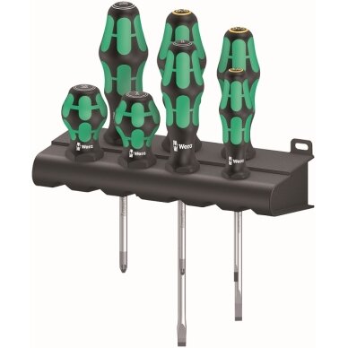 Wera 300/7 screwdriver set Mix 2, 7pcs, PZ + SL Wera 300/7 screwdriver set Mix 2, 7pcs, PZ + SL