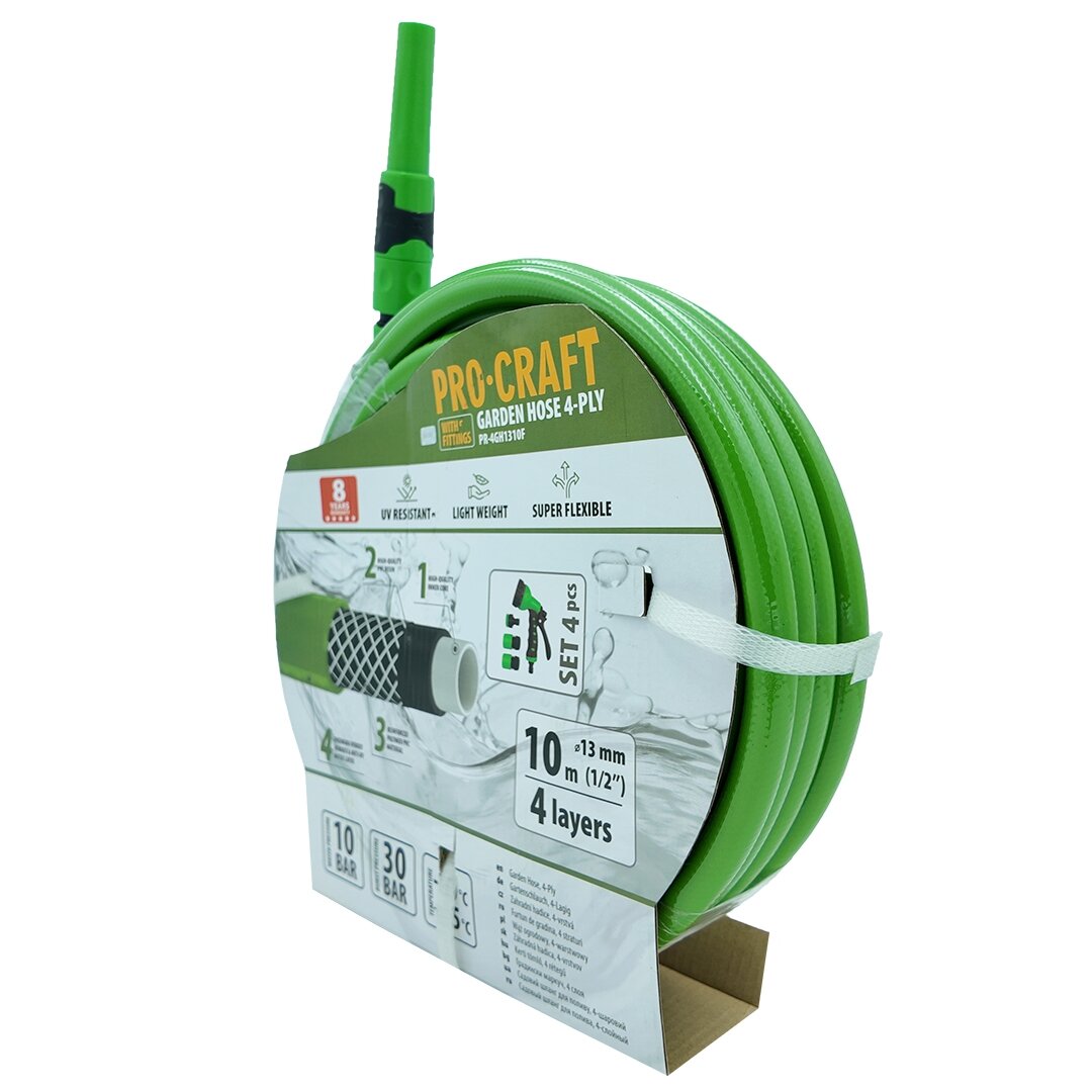 Žalia sodo žarna „ProCraft PR-4GH1310F” 3 Žalia sodo žarna „ProCraft PR-4GH1310F” 3