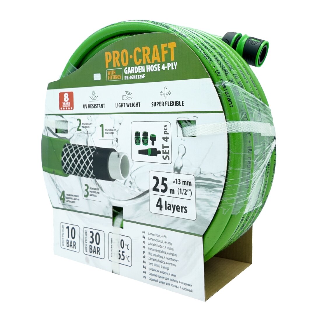 Žalioji sodo žarna „ProCraft PR-4GH1325F” 2