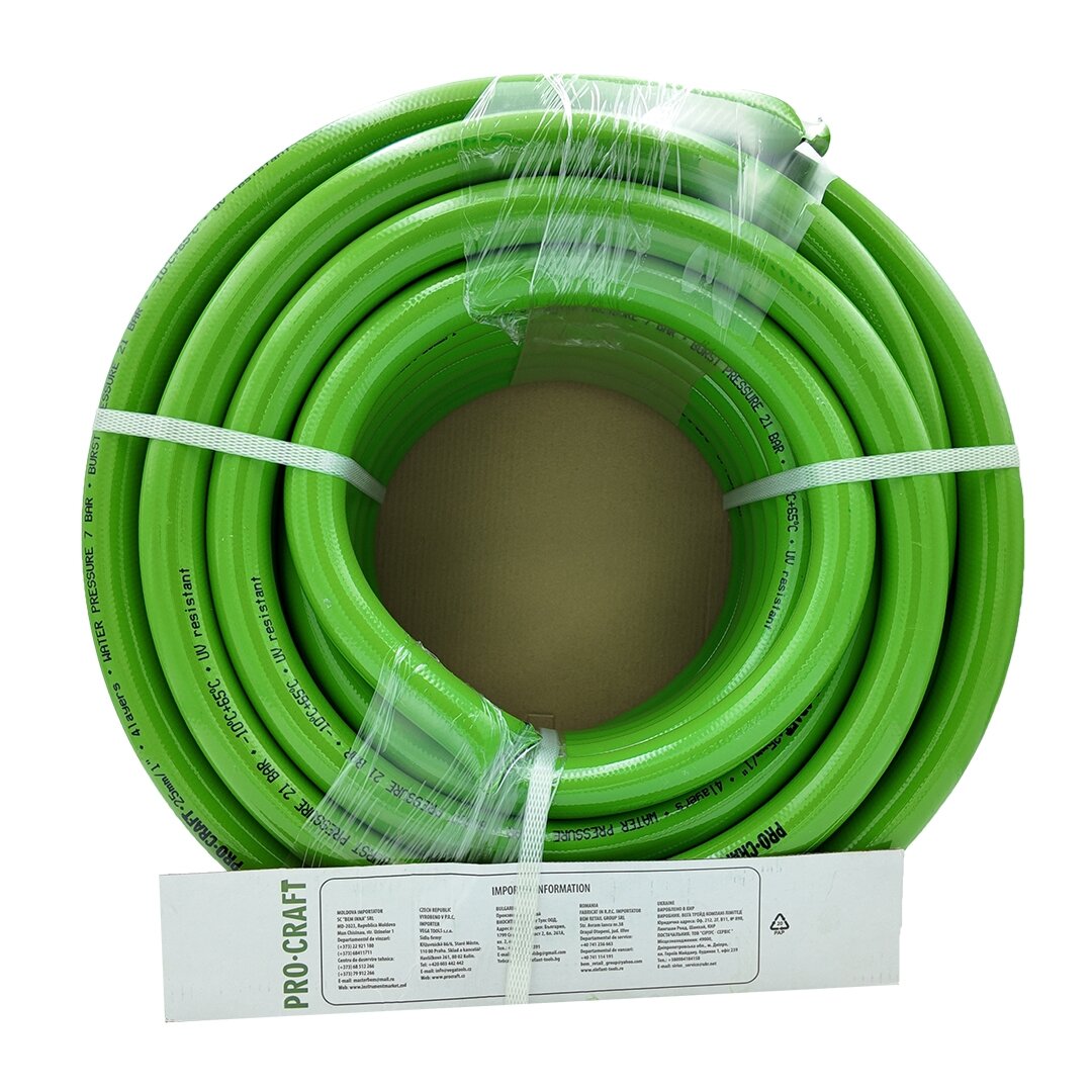 Žalioji sodo žarna „ProCraft PR-4GH2525” 4 Žalioji sodo žarna „ProCraft PR-4GH2525” 4