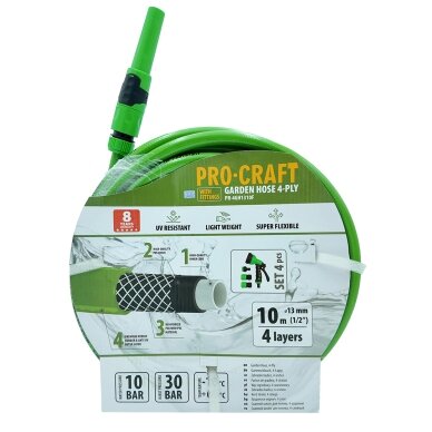 Žalia sodo žarna „ProCraft PR-4GH1310F” 2