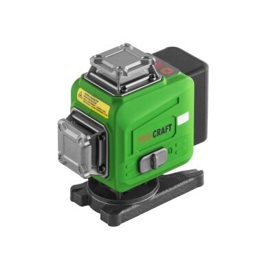 Žalias linijinis kryžminis saviniveliacinis lazeris „ProCraft LE-4GL” 1 Žalias linijinis kryžminis saviniveliacinis lazeris „ProCraft LE-4GL” 1