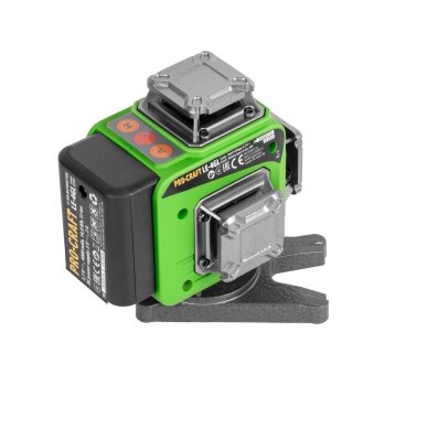 Žalias linijinis kryžminis saviniveliacinis lazeris „ProCraft LE-4GL” 2 Žalias linijinis kryžminis saviniveliacinis lazeris „ProCraft LE-4GL” 2