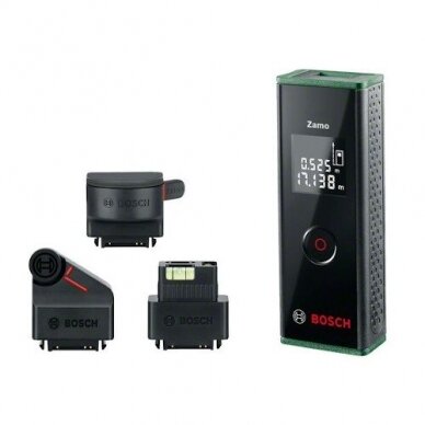 Bosch ZAMO III set Lazer.atstumų matuoklis Bosch ZAMO III set Lazer.atstumų matuoklis