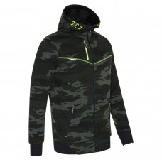 Zipped Hoodie North Ways Botta 1509 Camouflage/Neon, size L