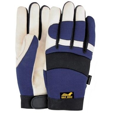 Žieminės pirštinės M-Safe Bald Eagle Winter 47-166 3M™ Thinsulate™, kiaulės odos delnas, Velcro, dydis 10