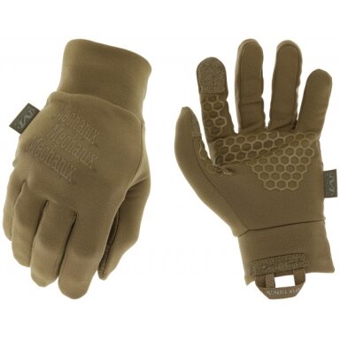 Žieminės pirštinės Mechanix ColdWork Base Layer Coyote, dydis XL Žieminės pirštinės Mechanix ColdWork Base Layer Coyote, dydis XL