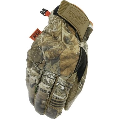 Žieminės pirštinės Mechanix SUB35 Realtree, S dydis.